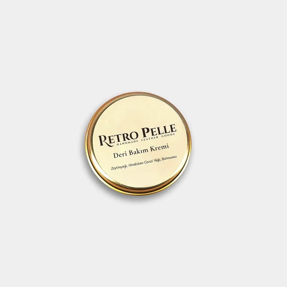 Deri Bakım Kremi - El Yapımı Gerçek Deri Deri Bakım Kremi | Retro Pelle