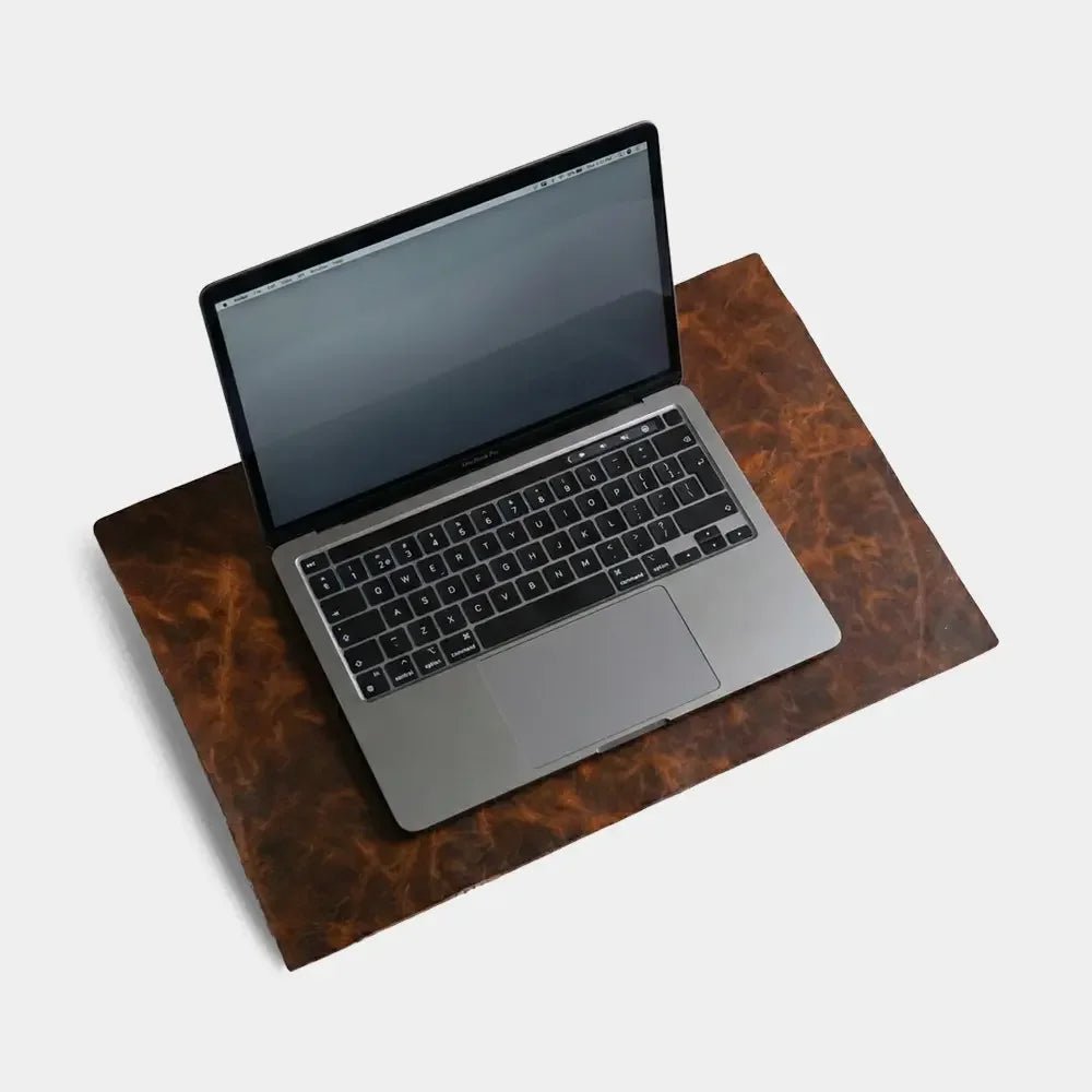 Deri Masa Matı - El Yapımı Gerçek Deri | Retro Pelle