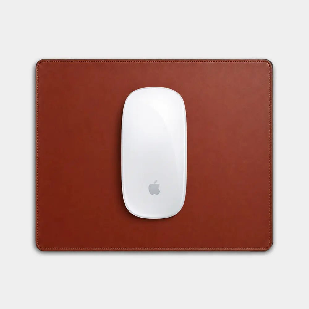 Deri Mouse Pad - El Yapımı Gerçek Deri | Retro Pelle