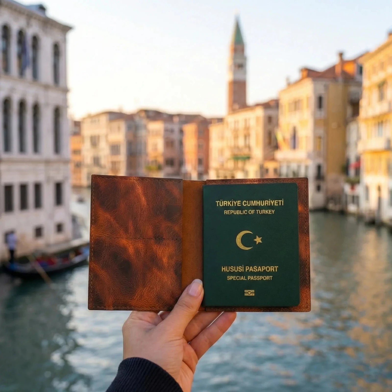 Deri Pasaport Kılıfı - El Yapımı Gerçek Deri Hakiki Deri Pasaport Kılıfı | Retro Pelle