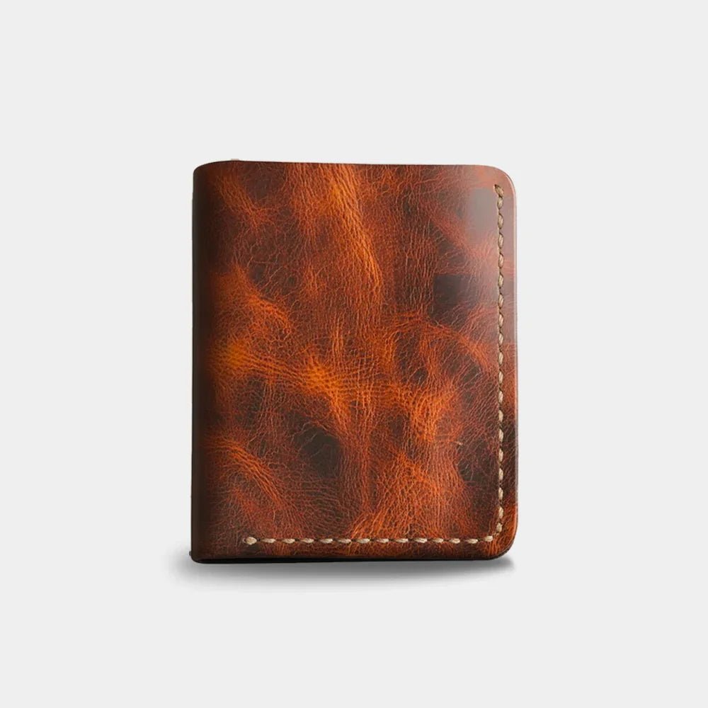 Differ Deri Cüzdan - El Yapımı Gerçek Deri Hakiki Deri Cüzdan | Retro Pelle