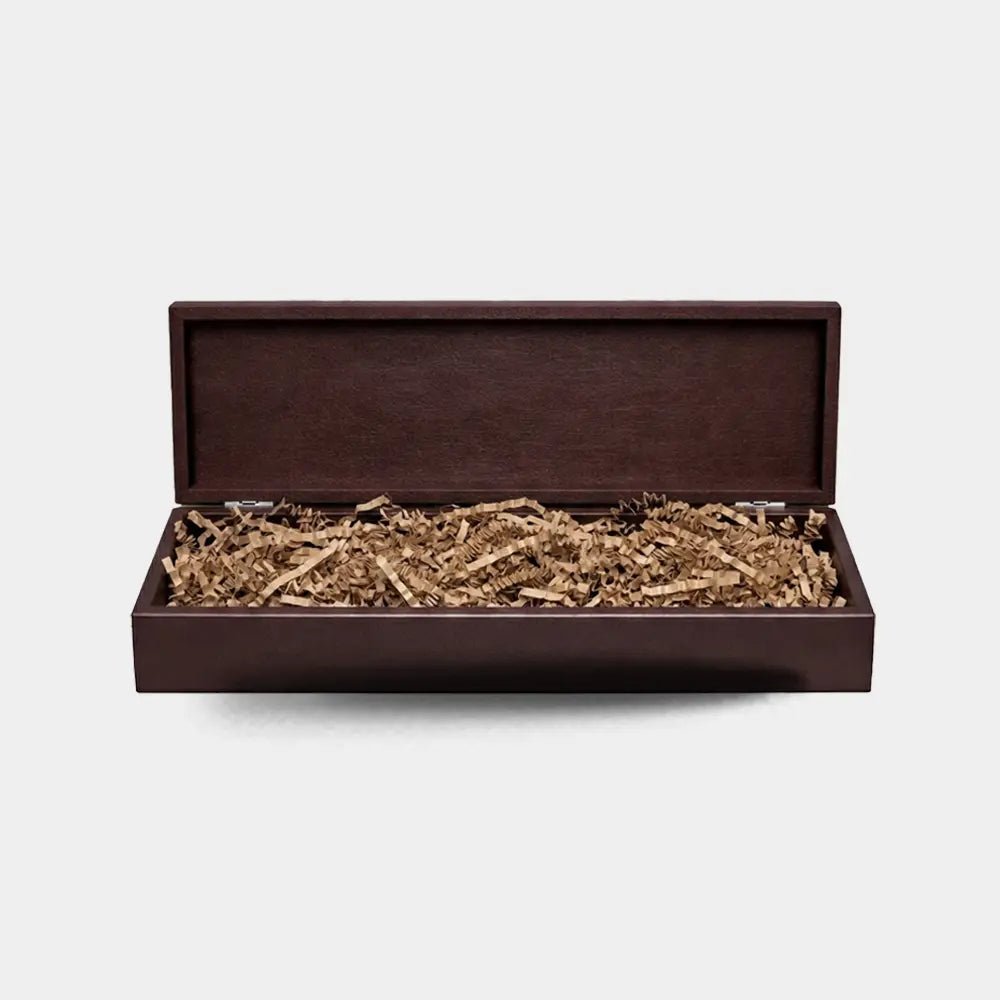 Handmade Ahşap Özel Geniş Cüzdan Kutusu - El Yapımı Gerçek Deri | Retro Pelle