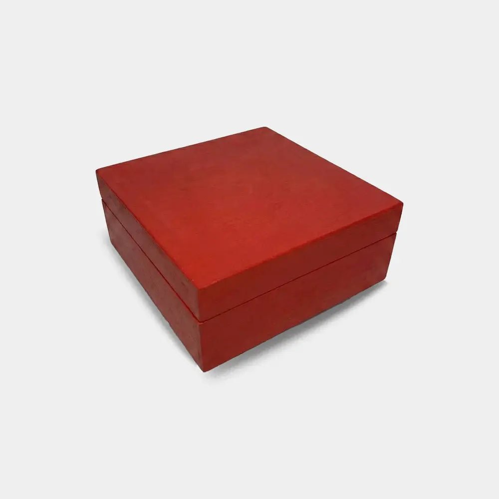 Handmade Ahşap Özel Kutu - El Yapımı Gerçek Deri | Retro Pelle