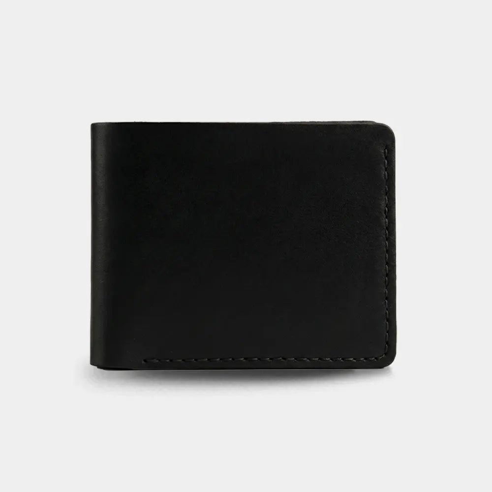 Klasik Erkek Deri Cüzdan - Classical Serisi - El Yapımı Gerçek Deri Hakiki Deri Cüzdan - Siyah | Retro Pelle
