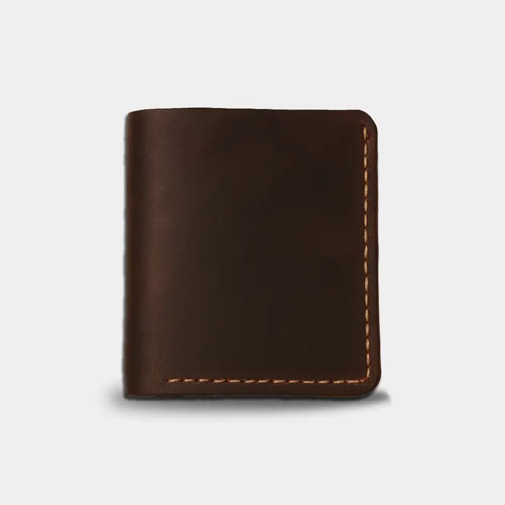 Rhodos Deri Kartlık - Minimalist Tasarım Serisi - El Yapımı Gerçek Deri Hakiki Deri Cüzdan | Retro Pelle