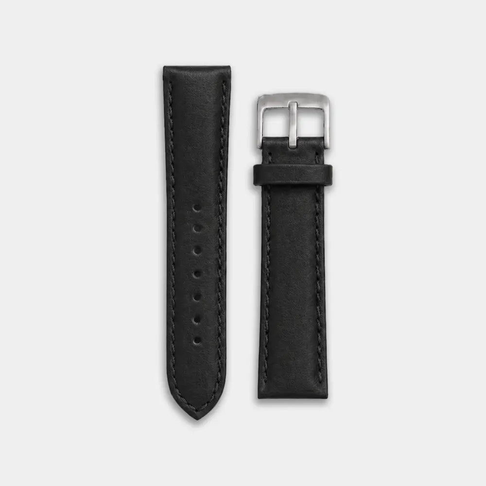 Çift Katlı Deri Saat Kayışı - Vegetable Tanned - Momentum - El Yapımı Gerçek Deri Çift Katlı Deri Saat Kayışı | Retro Pelle