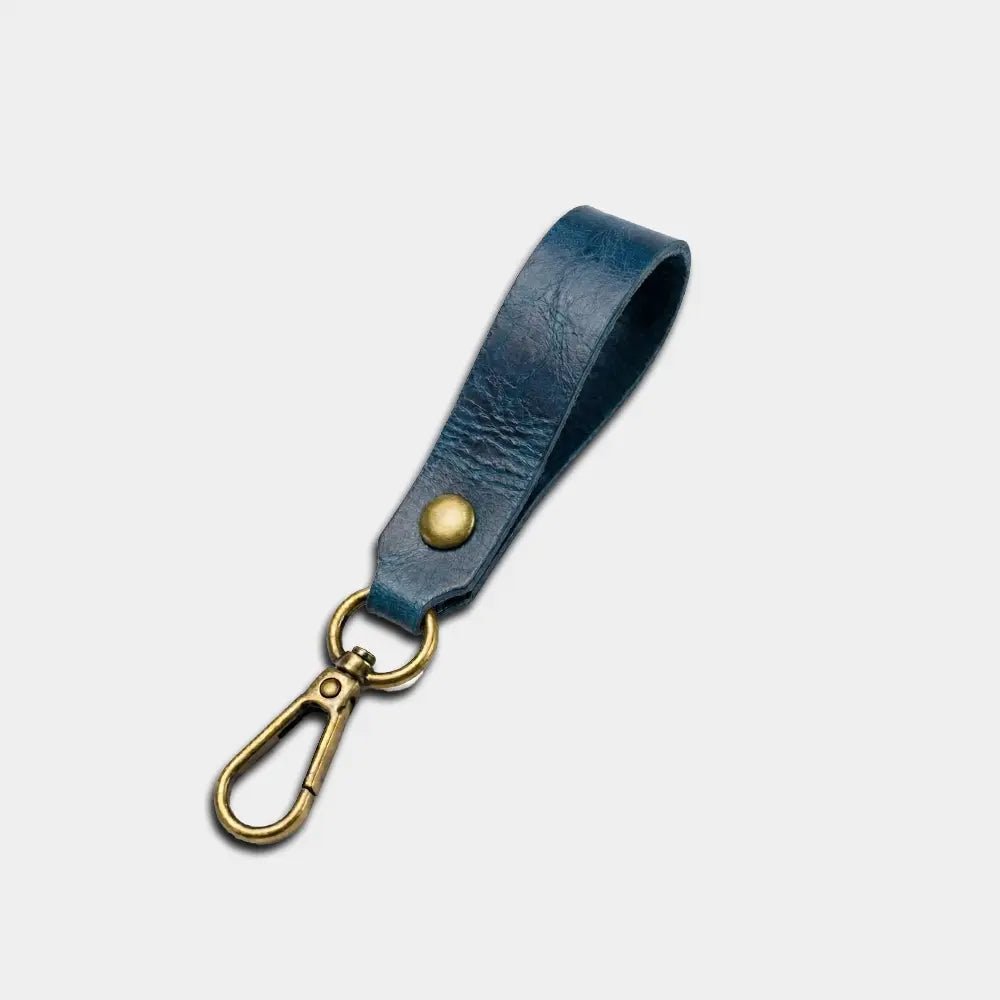Deri Anahtarlık - El Yapımı Gerçek Deri | Retro Pelle