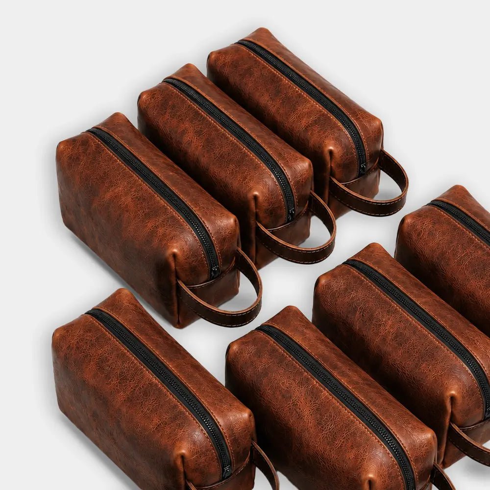 Deri Dopp Kit, yandan profil