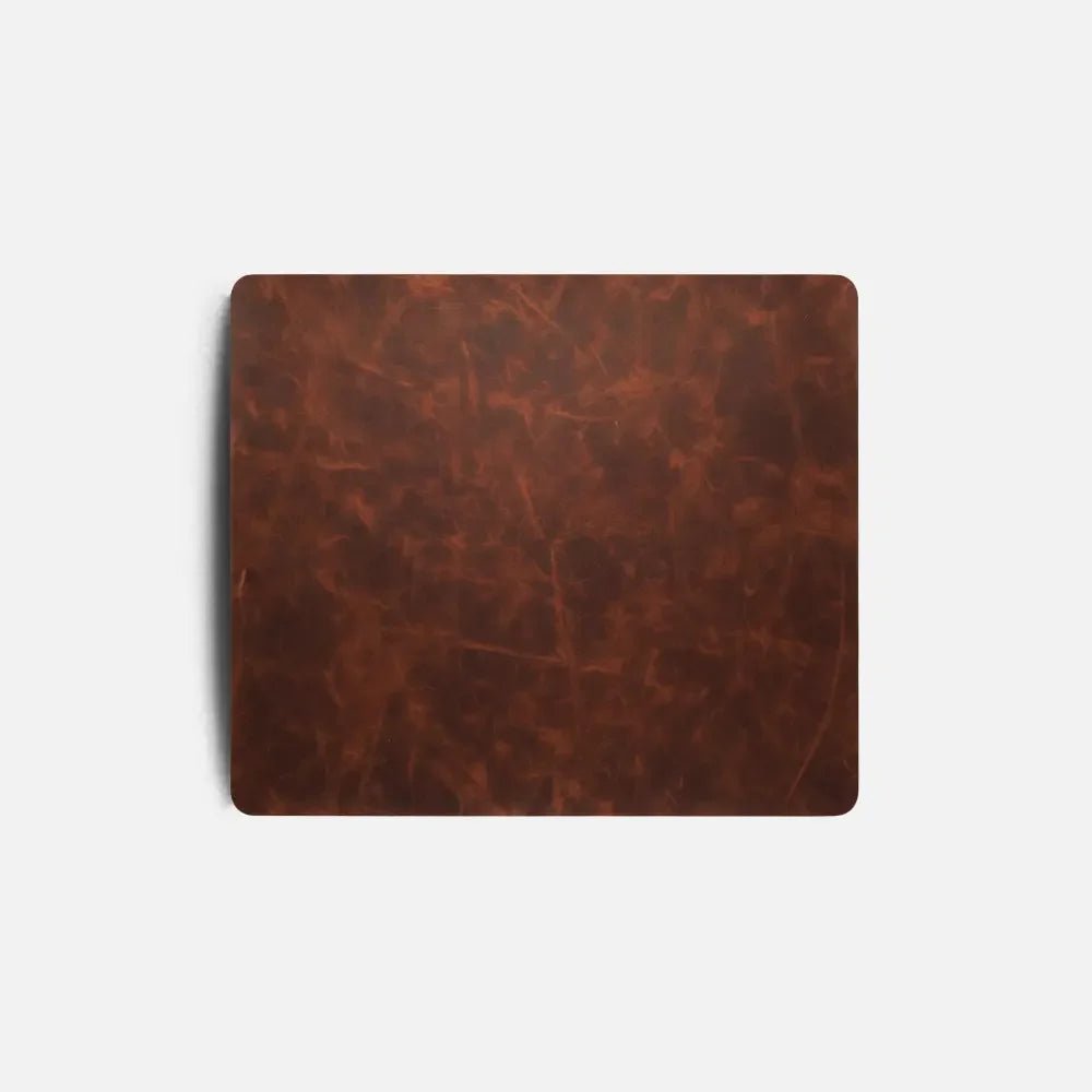 Deri Mouse Pad - El Yapımı Gerçek Deri | Retro Pelle