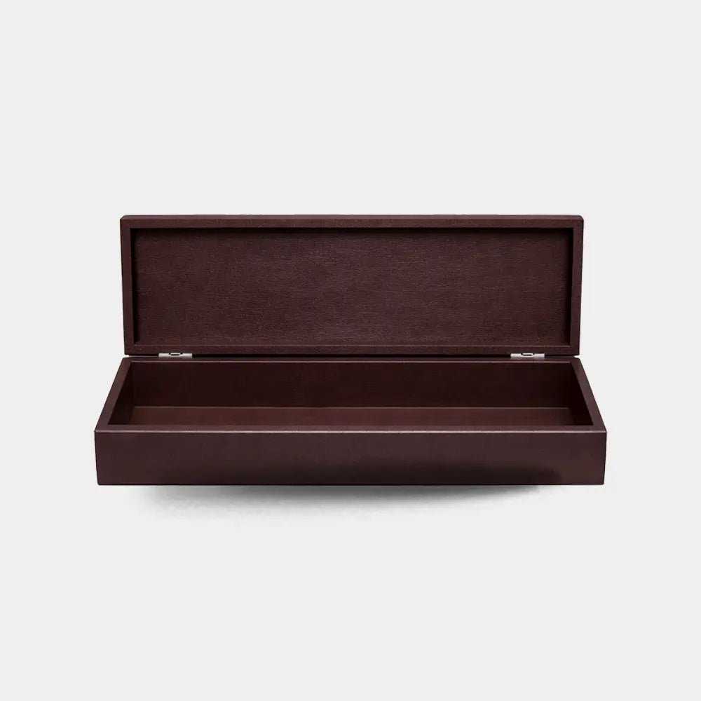 Handmade Ahşap Özel Geniş Cüzdan Kutusu - El Yapımı Gerçek Deri | Retro Pelle