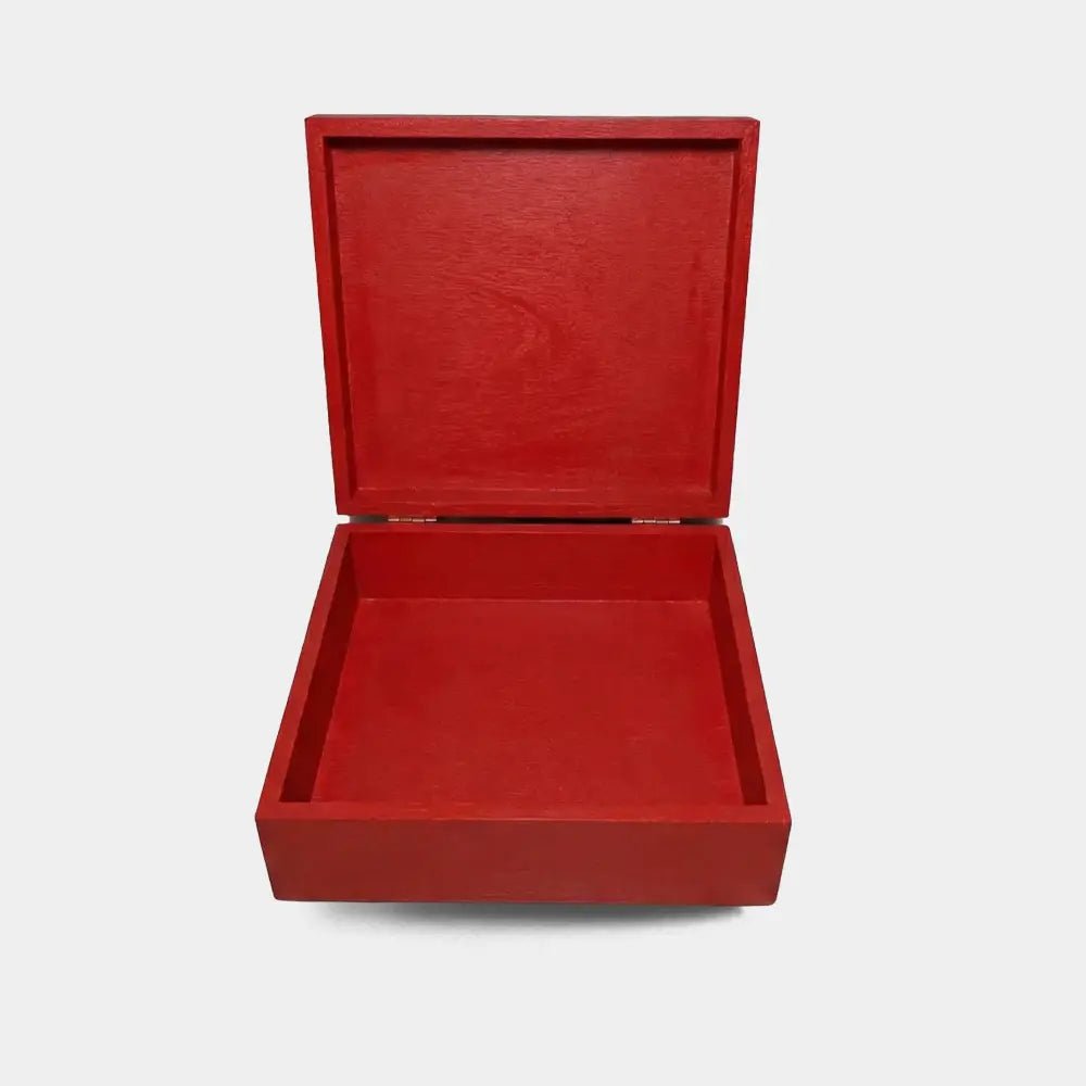 Handmade Ahşap Özel Kutu - El Yapımı Gerçek Deri | Retro Pelle