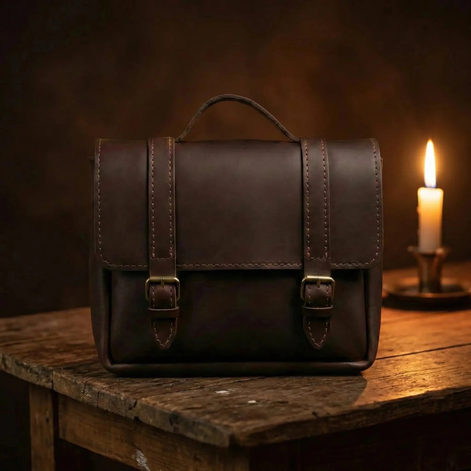 PASSENGER BAG - El Yapımı Gerçek Deri | Retro Pelle