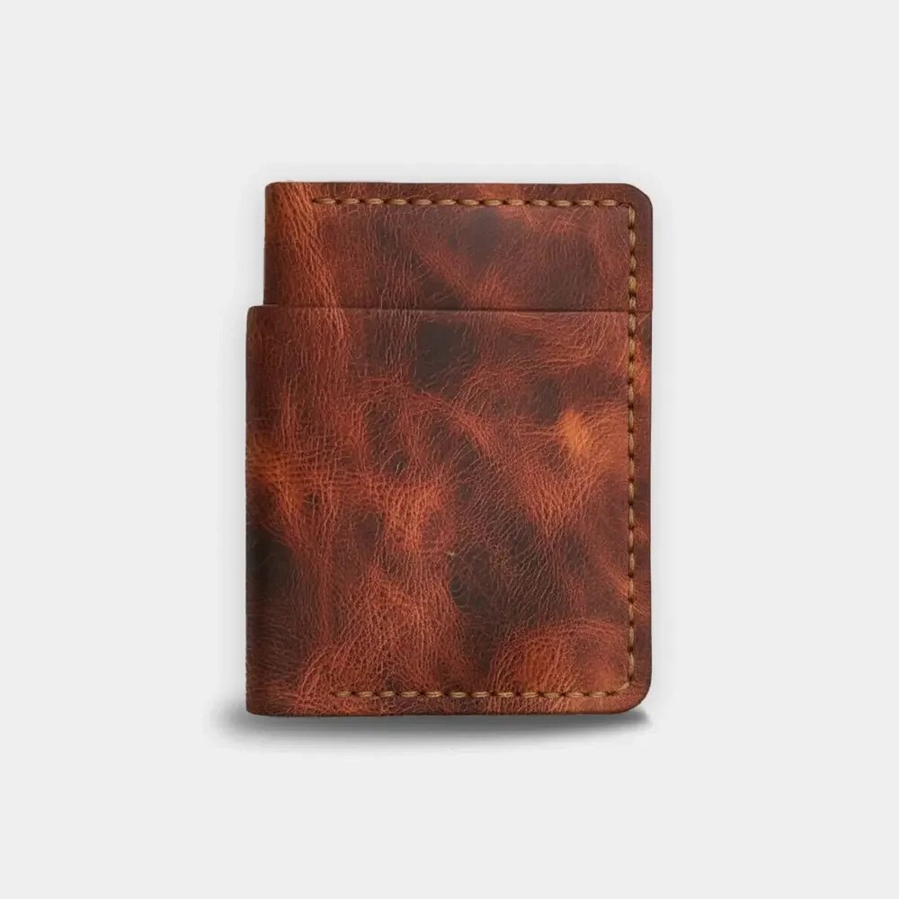 Şık & Fonksiyonel Deri Cüzdan - El Yapımı Gerçek Deri Hakiki Deri Cüzdan | Retro Pelle