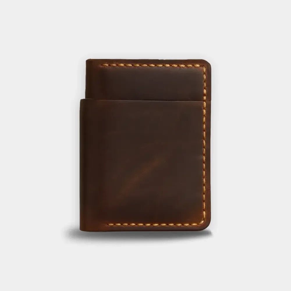 Şık & Fonksiyonel Deri Cüzdan - El Yapımı Gerçek Deri Hakiki Deri Cüzdan | Retro Pelle